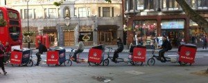 Rickshaw Pedicabs Hire for NFL Campaign