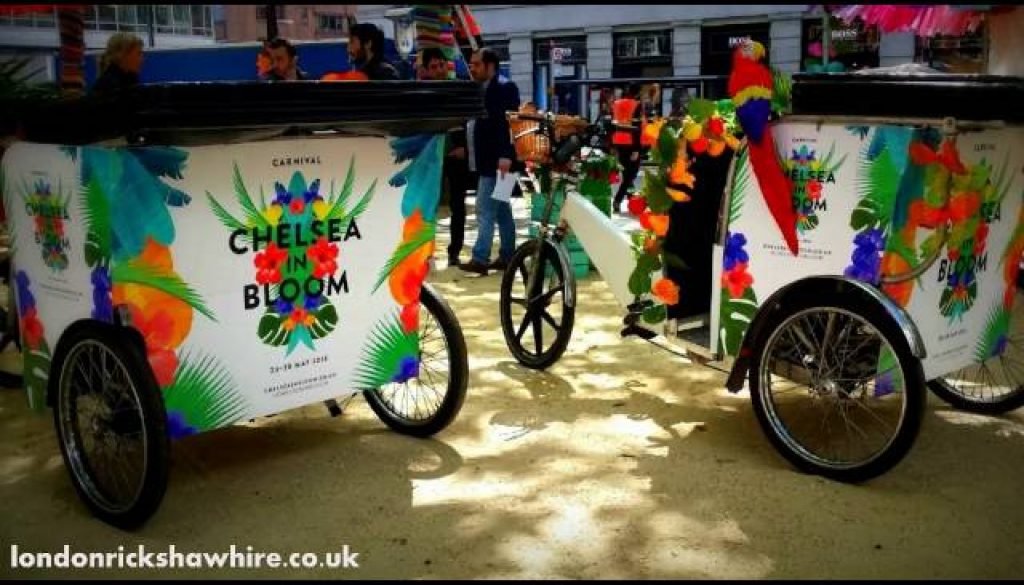bicycle ricshaw tours london