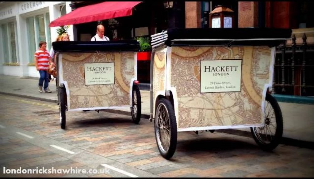 cool rickshaw for hire london