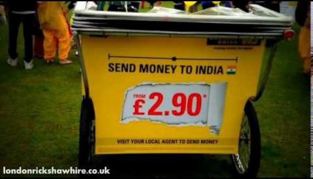 hire a cycle rickshaw london