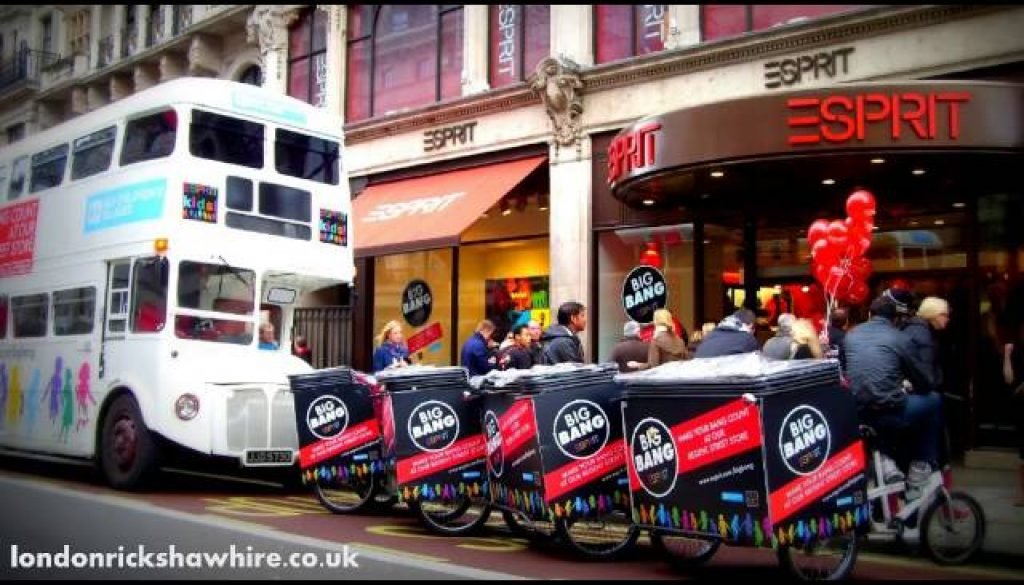 hire a pedicabs in the uk
