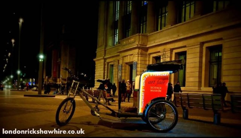 hire of a rickshaw city of london