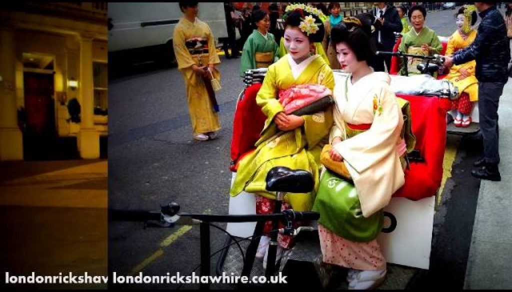 private rickshaw hire in london