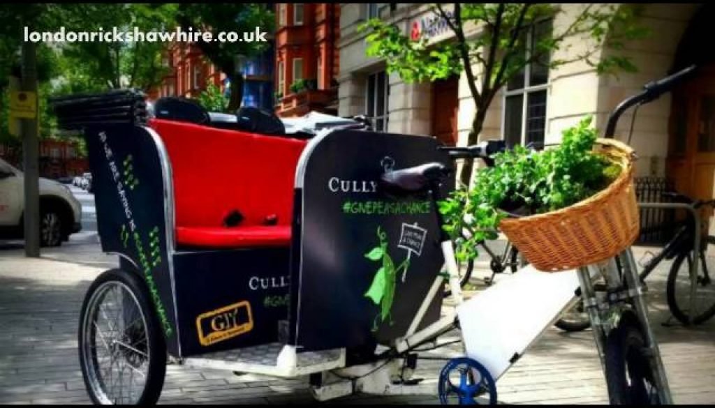 rickshaw advertisment prices london