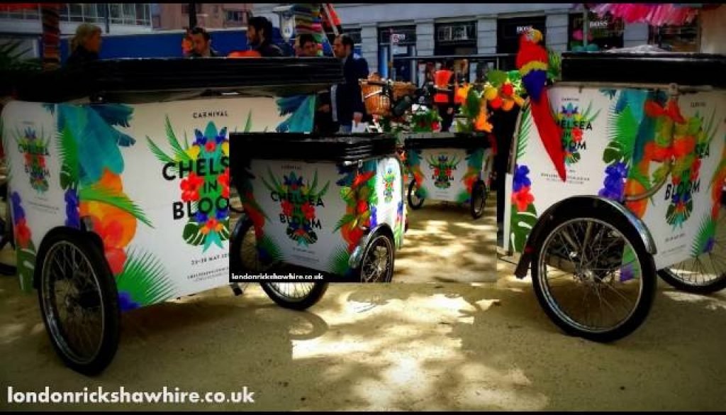 rickshaw for hire london