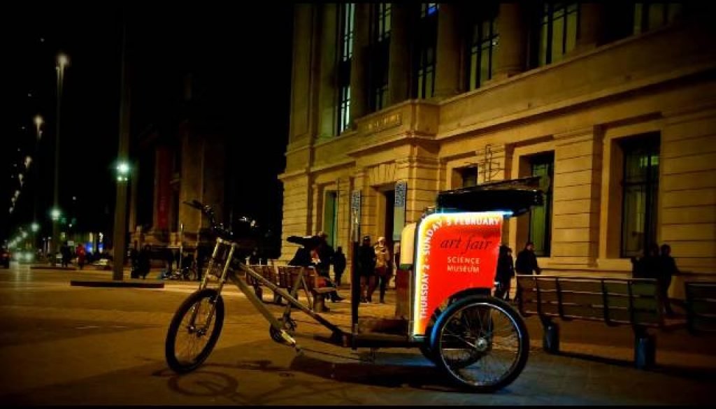 rickshaw tour london