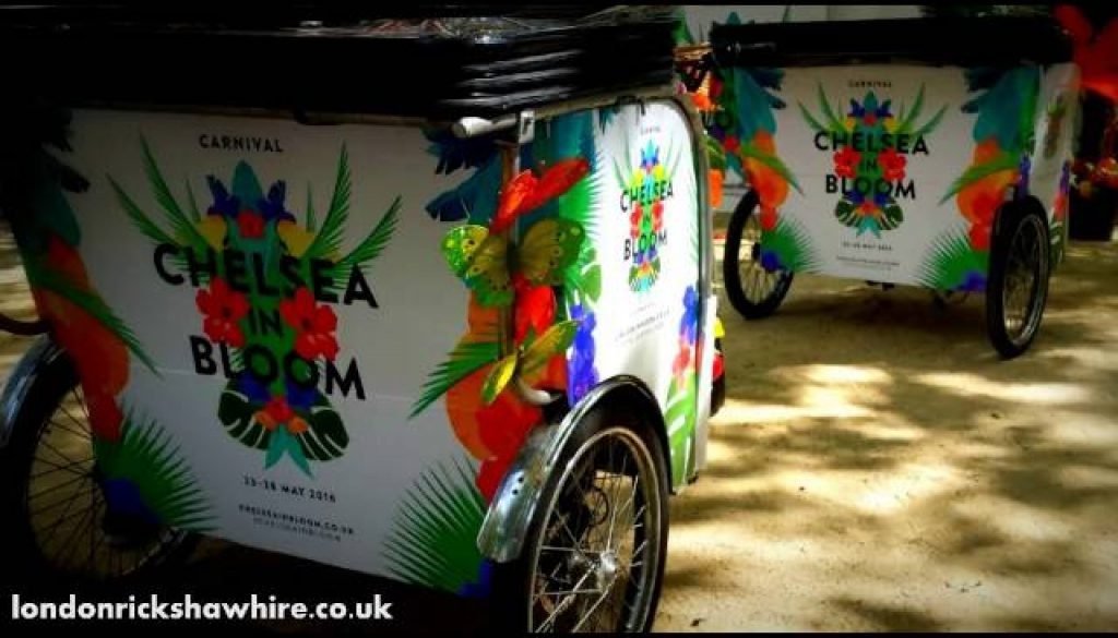road rickshaw hire london