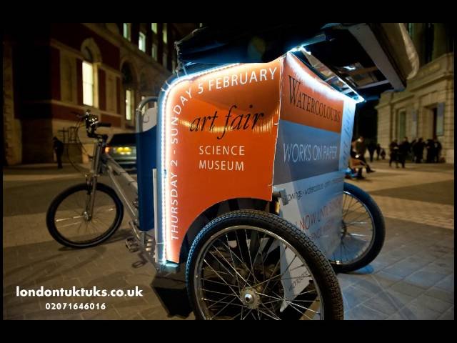 Rent A Fully Wrapped Rickshaw In London - Rickshaw Hire, London ...