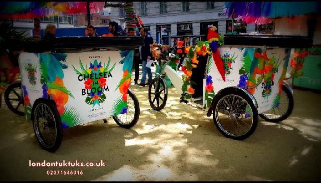 Rent Full livery Pedicabs in London