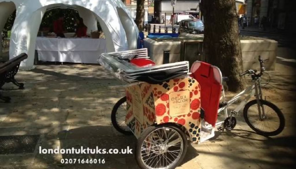 Wrapped Pedicabs Hire in London